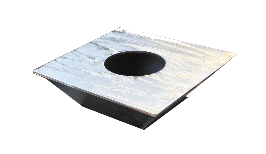 BRASERO SIMPLE CUVE AVEC GRILLE ACIER